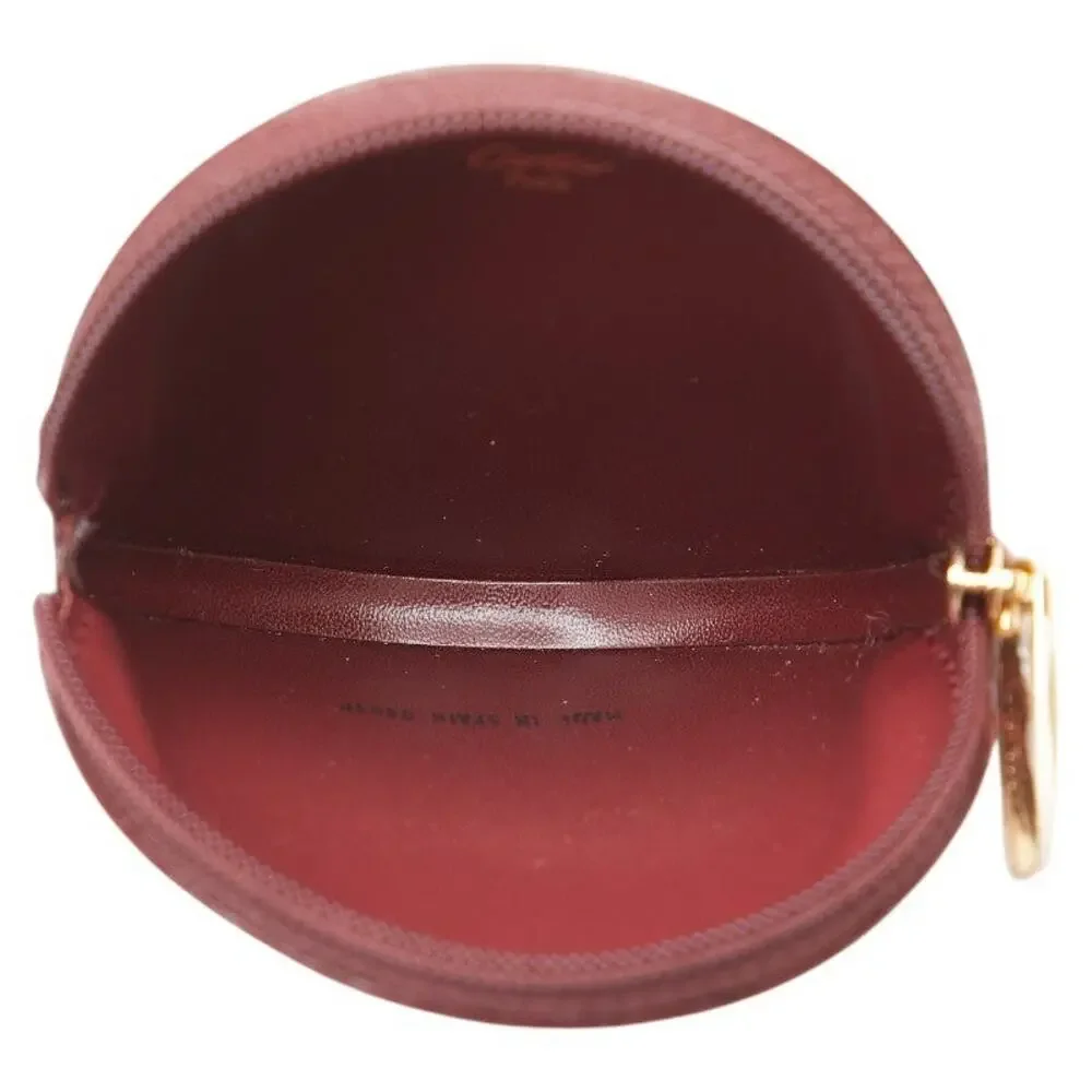 Cartier Leather Must de Cartier Coin Purse Burgundy